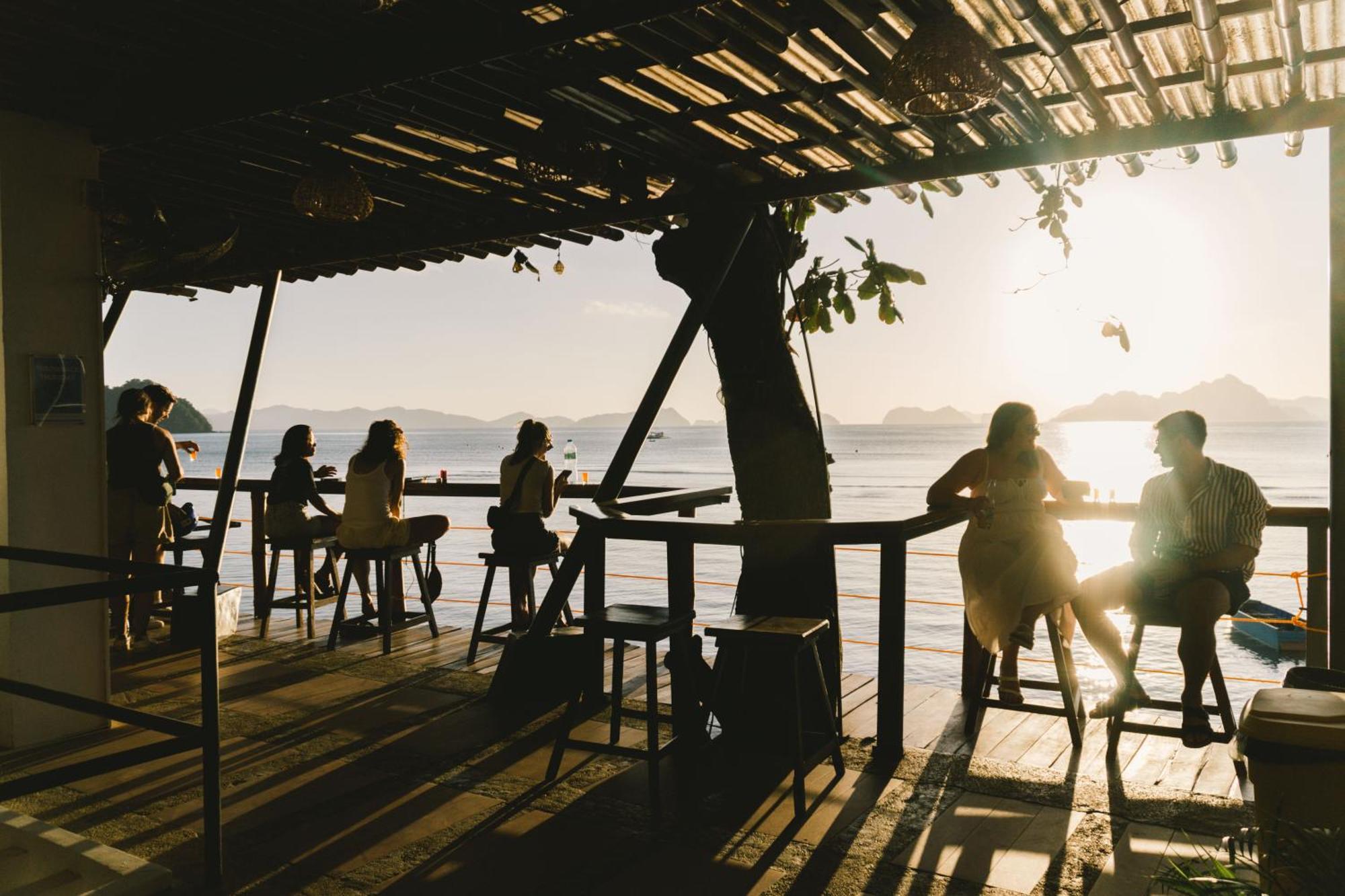 Outpost Beach Hostel El Nido Buitenkant foto